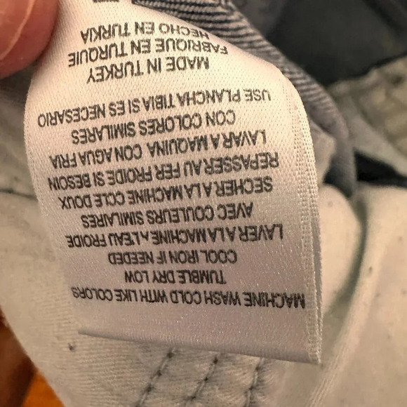 Re/Done Jeans 90s High Rise Ankle Crop Button Fly Raw Hems - Picture 10 of 11